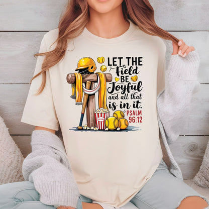 Softball Sport Christian DTF Transfer Ready to Press Christian Faith Heat Transfer for Shirts Bible Verse UV Sticker Prints
