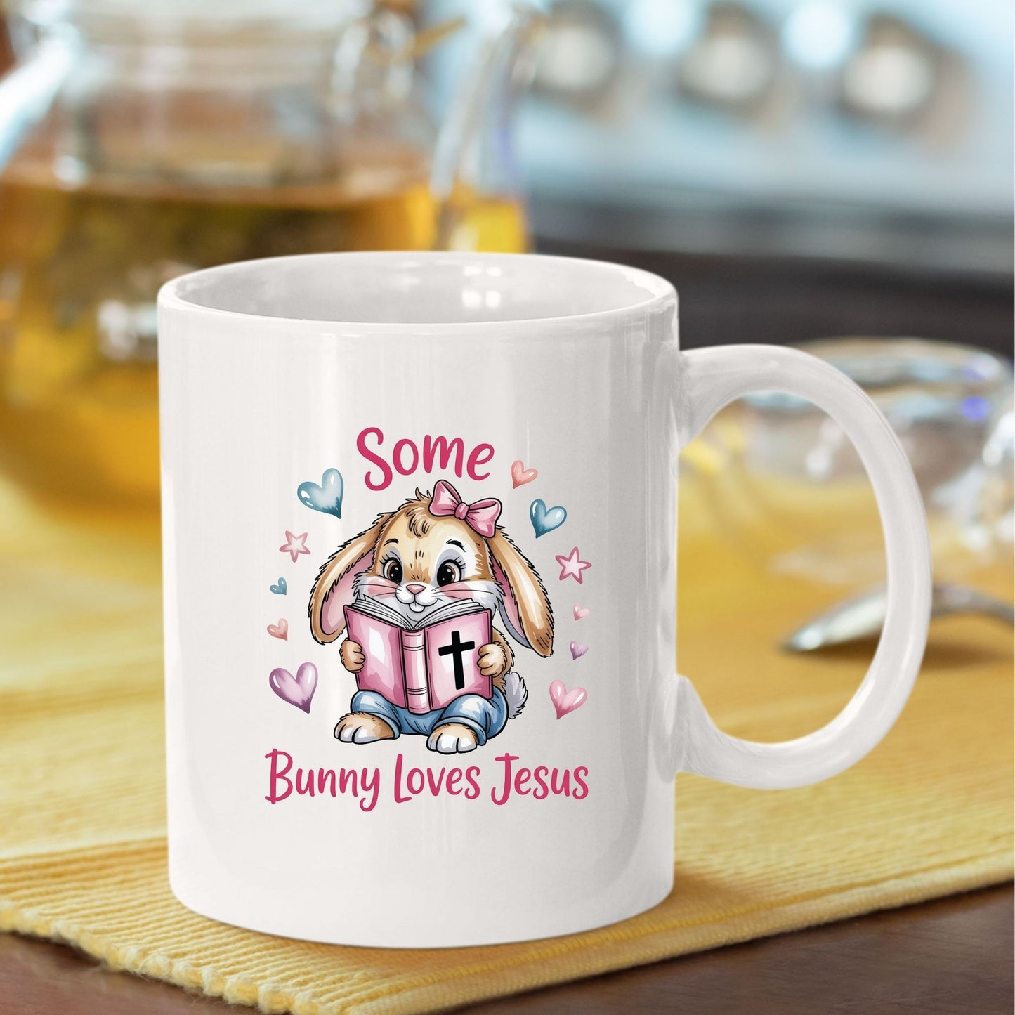 Some Bunny Loves Jesus DTF Transfer