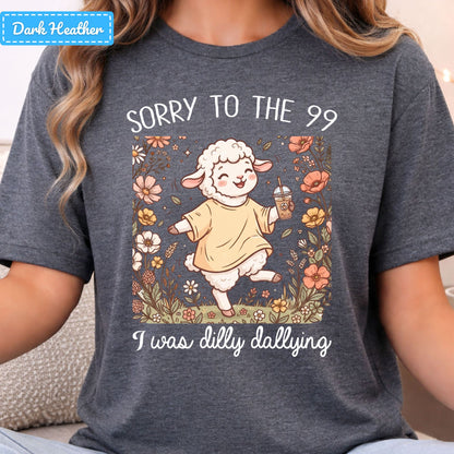 Sorry to the 99 Sheep T-Shirt, Floral Coffee Christian Sweatshirt, Funny Faith Tee