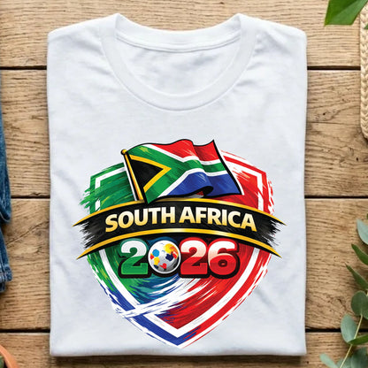 South Africa World Cup T Shirt Soccer Supporter Tees