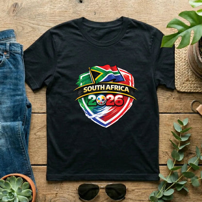 South Africa World Cup T Shirt Soccer Supporter Tees