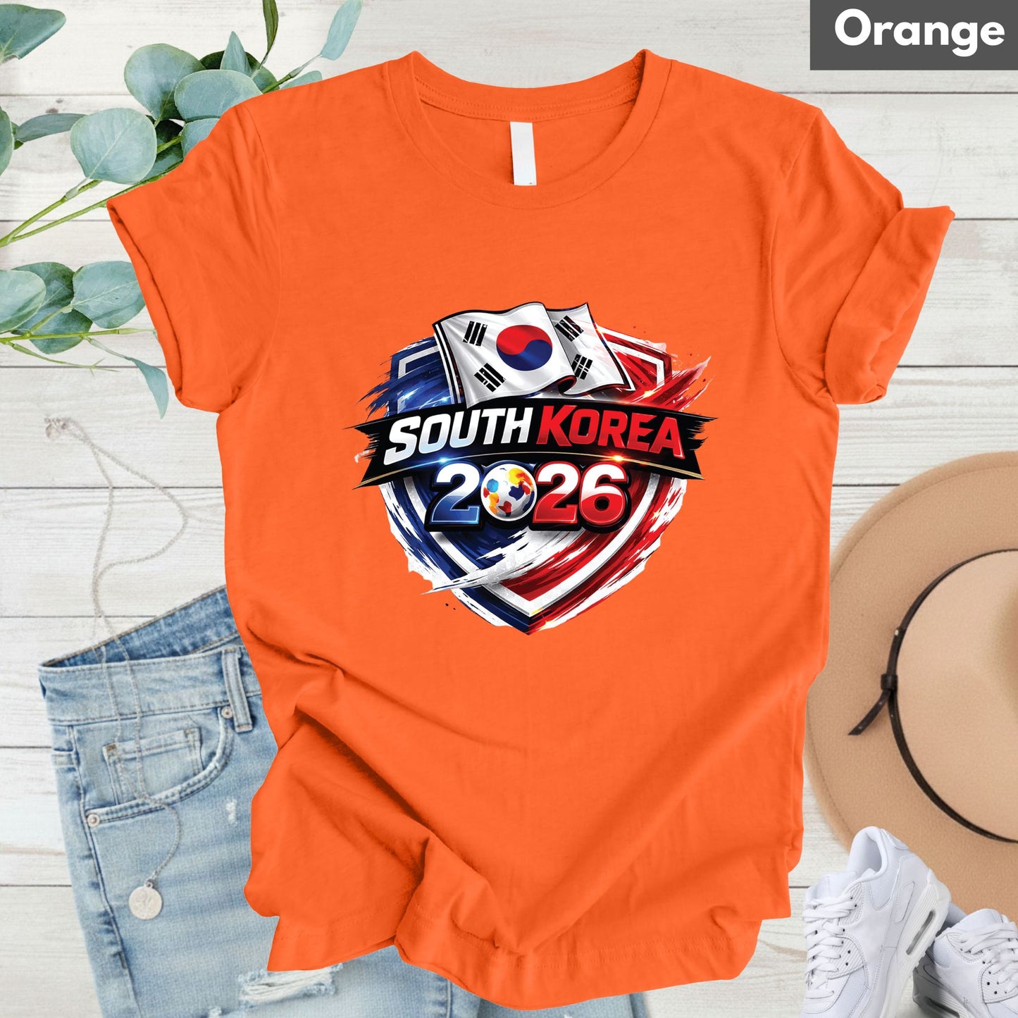 South Korea 2026 World Cup T Shirt Soccer Supporter Tees