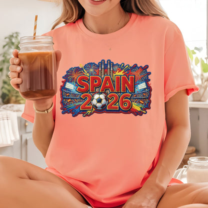 Spain World Cup 2026 DTF Transfer
