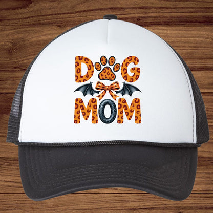 Spooky Dog Mom Leopard Bat DTF Transfer