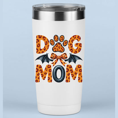 Spooky Dog Mom Leopard Bat DTF Transfer