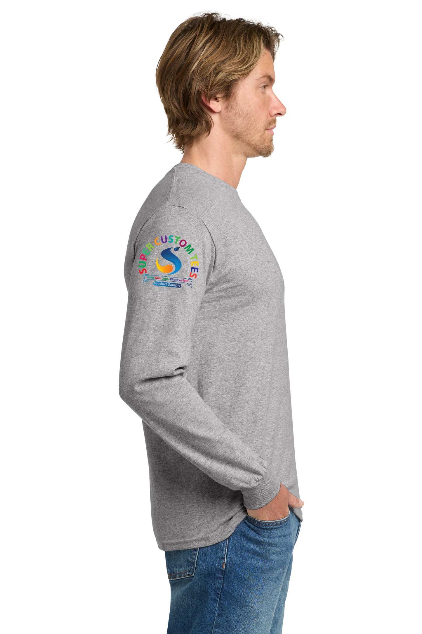 Gildan G540 - Unisex Heavy Cotton Long-Sleeve T-Shirts