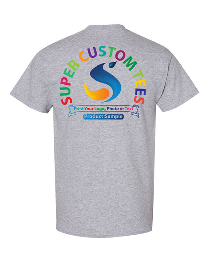 Custom T Shirts - Gildan Heavy Cotton Short Sleeve Tees - Same Day Printing