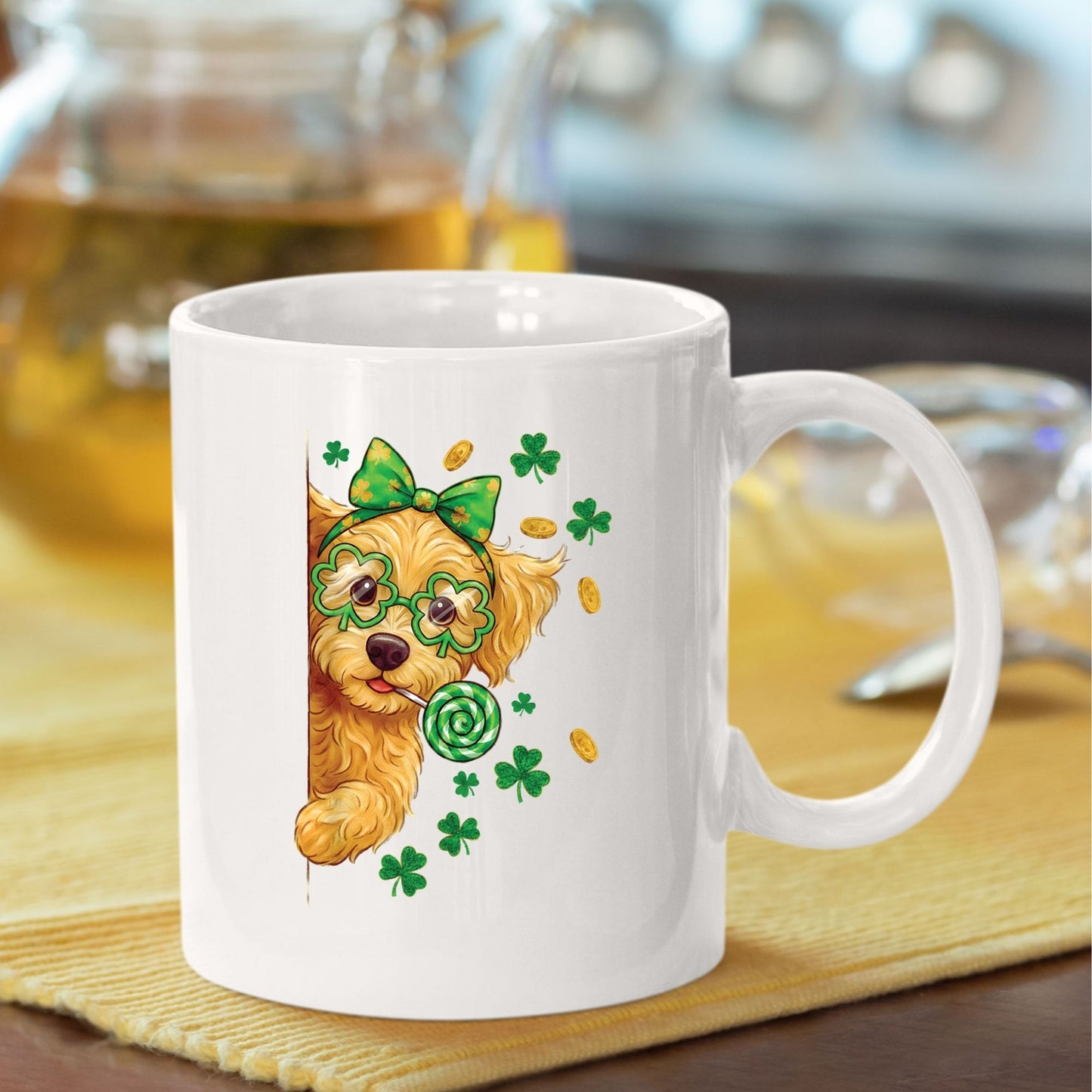 St Patricks Day Mom DTF Transfer