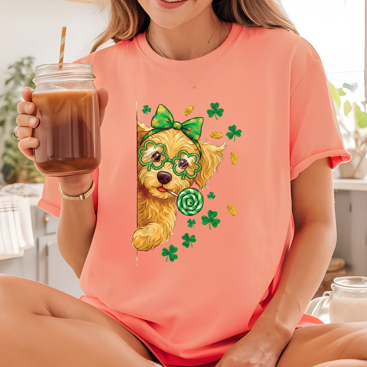 St Patricks Day Mom DTF Transfer
