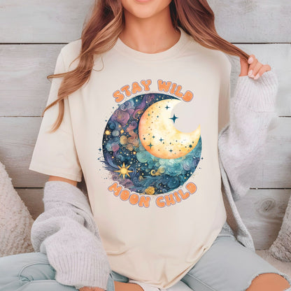 Stay Wild Moon Child DTF Transfer