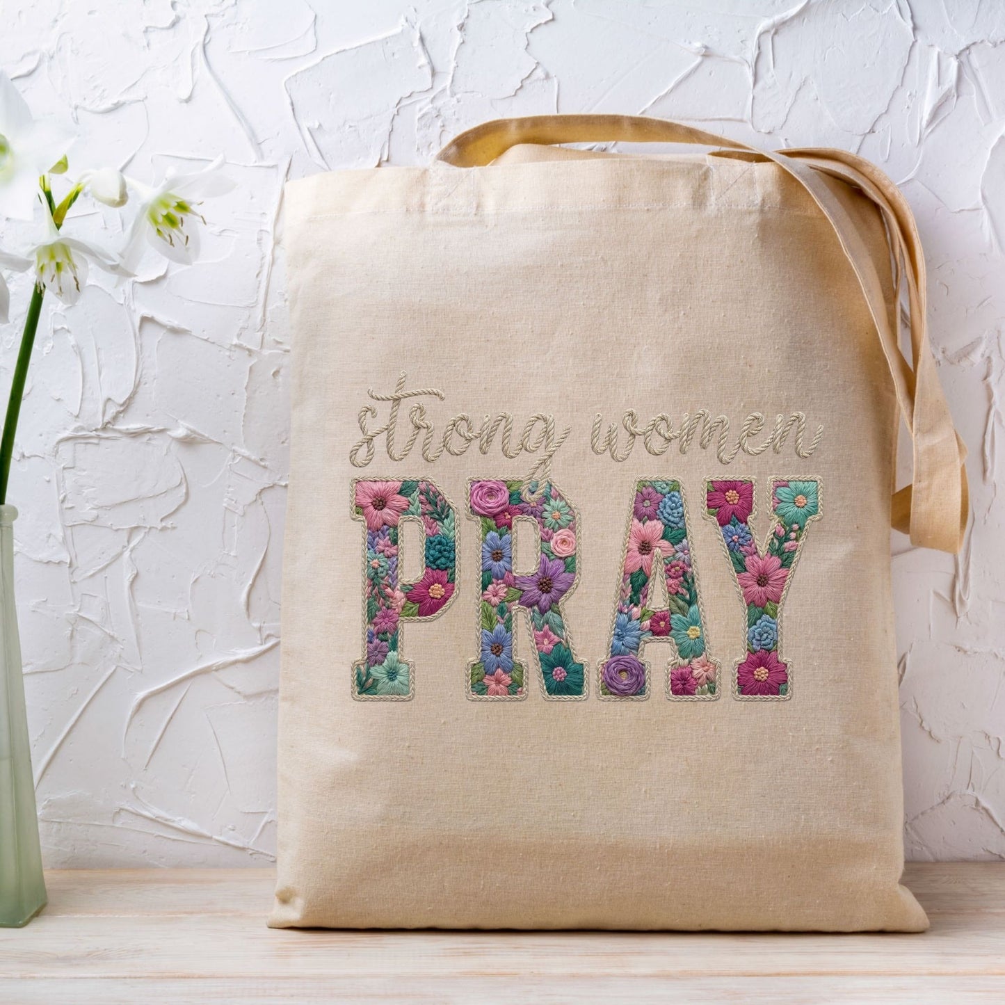Strong Women Pray DTF Transfer Ready to Press