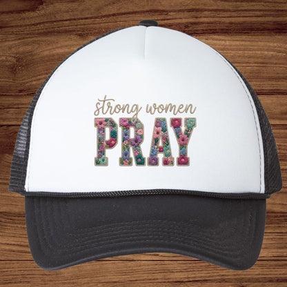 Strong Women Pray DTF Transfer Ready to Press