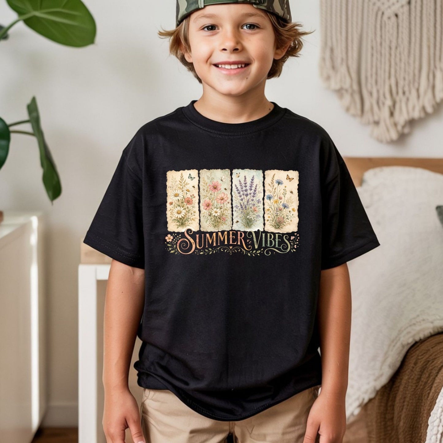 Sun Sand Surf Retro Coastal Beach DTF Transfer Ready to Press Summer Vacation UV DTF Sticker Wave & Palms Heat Transfer for Shirts