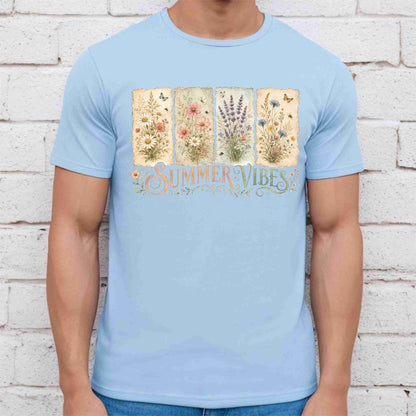 Sun Sand Surf Retro Coastal Beach DTF Transfer Ready to Press Summer Vacation UV DTF Sticker Wave & Palms Heat Transfer for Shirts