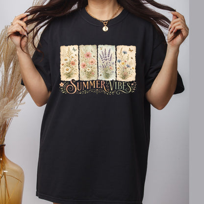 Sun Sand Surf Retro Coastal Beach DTF Transfer Ready to Press Summer Vacation UV DTF Sticker Wave & Palms Heat Transfer for Shirts
