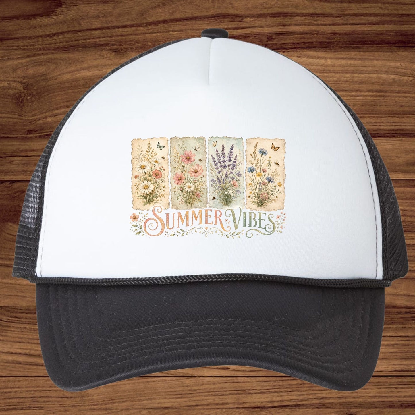 Sun Sand Surf Retro Coastal Beach DTF Transfer Ready to Press Summer Vacation UV DTF Sticker Wave & Palms Heat Transfer for Shirts