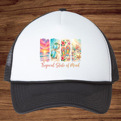 Sun Sand Surf Retro Sunglasses DTF Transfer Ready to Press Summer Vacation UV DTF Sticker Beach Palm Trees Heat Transfer for Shirts