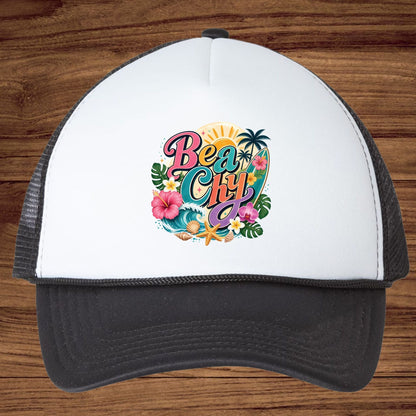Sunny Days & Starry Nights Retro Camper DTF Transfer Ready to Press Summer Camping UV DTF Sticker Beach Palm Tree Heat Transfer for Shirts