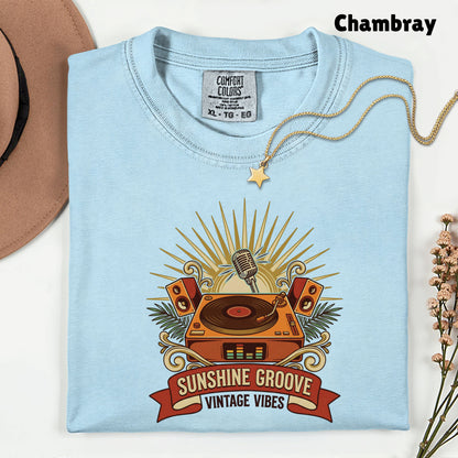 Sunshine Groove Comfort Colors T Shirt