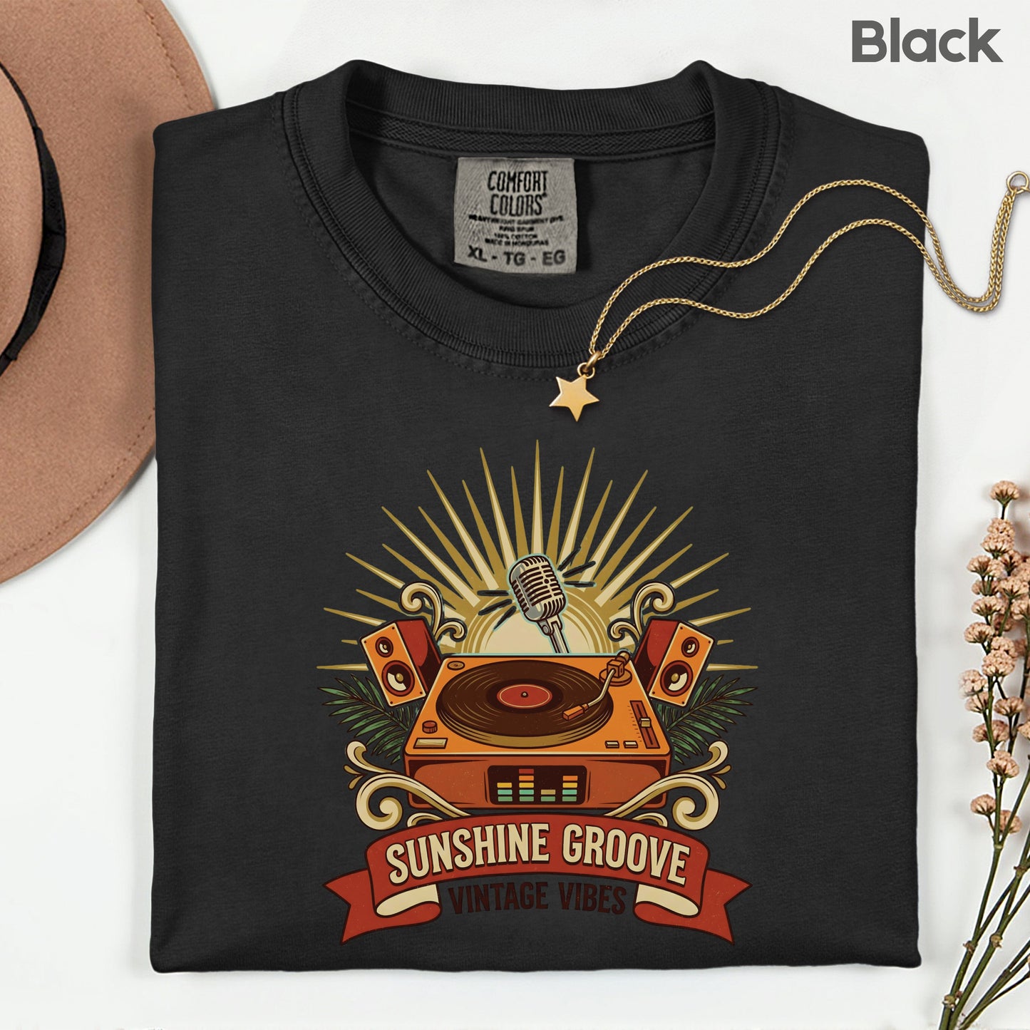 Sunshine Groove Comfort Colors T Shirt