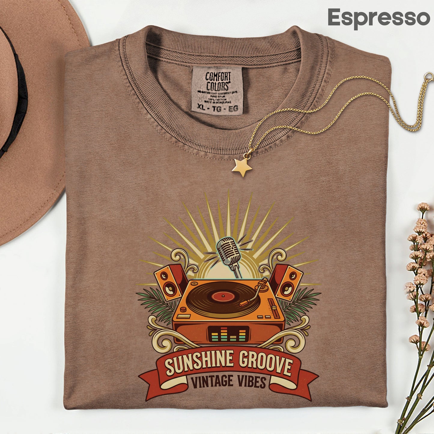 Sunshine Groove Comfort Colors T Shirt