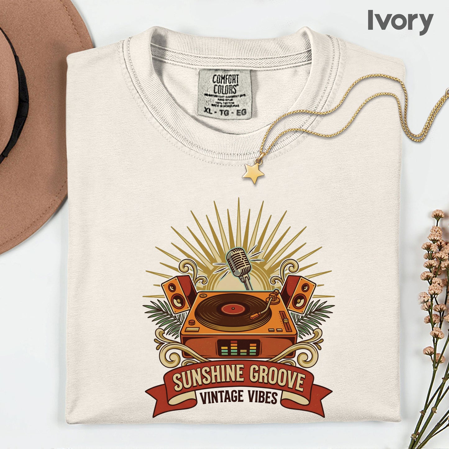 Sunshine Groove Comfort Colors T Shirt
