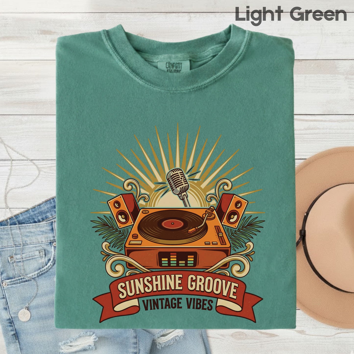 Sunshine Groove Comfort Colors T Shirt