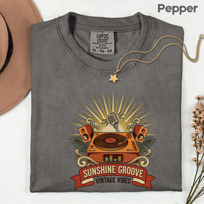Sunshine Groove Comfort Colors T Shirt