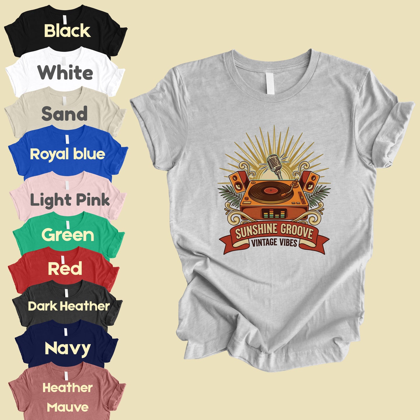 Sunshine Groove Comfort Colors T Shirt