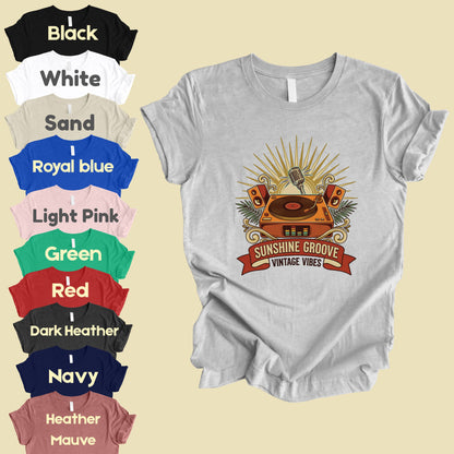 Sunshine Groove Comfort Colors T Shirt