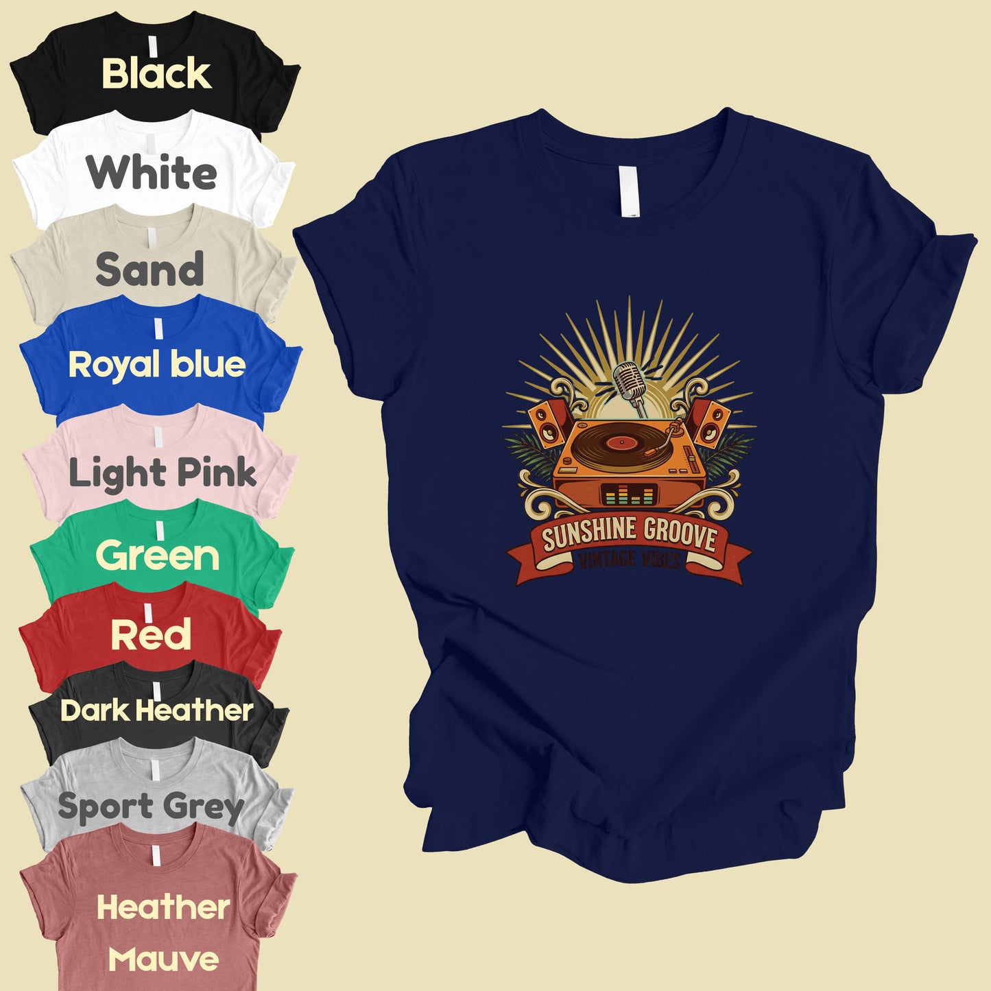 Sunshine Groove Comfort Colors T Shirt