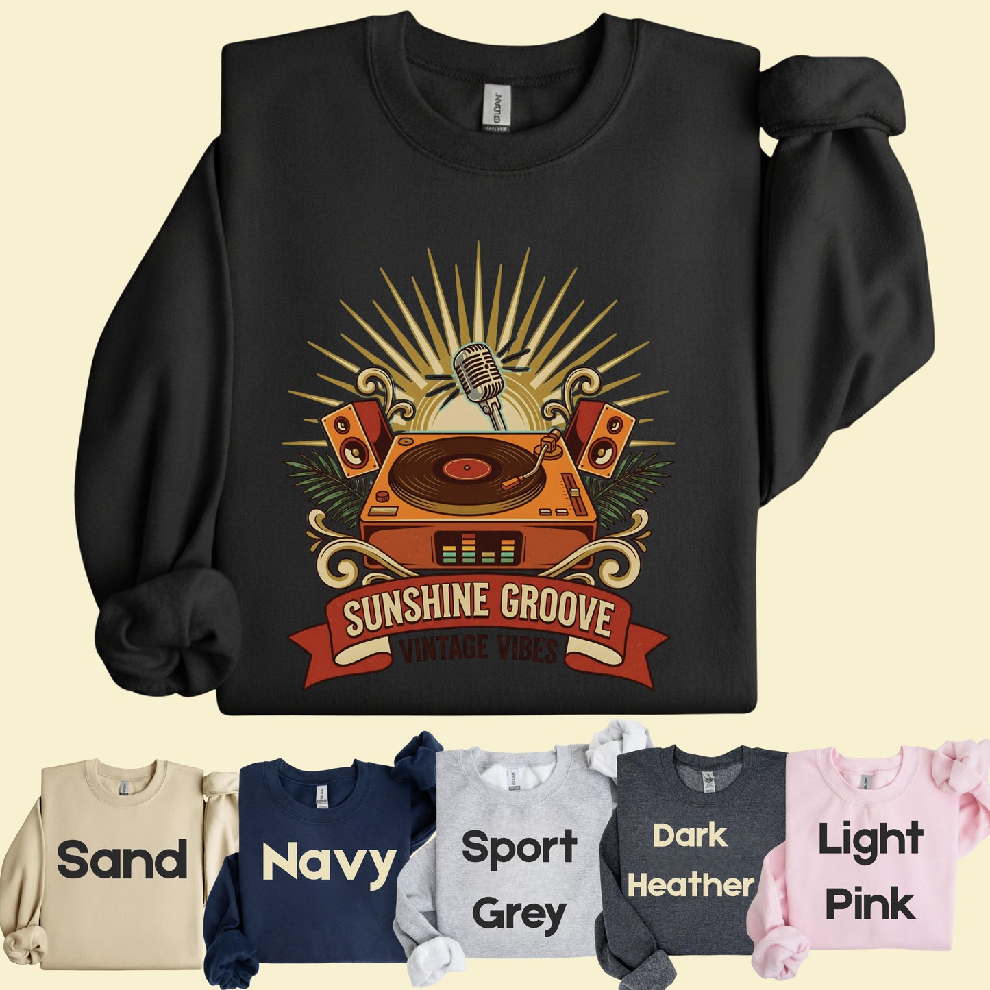 Sunshine Groove Comfort Colors T Shirt