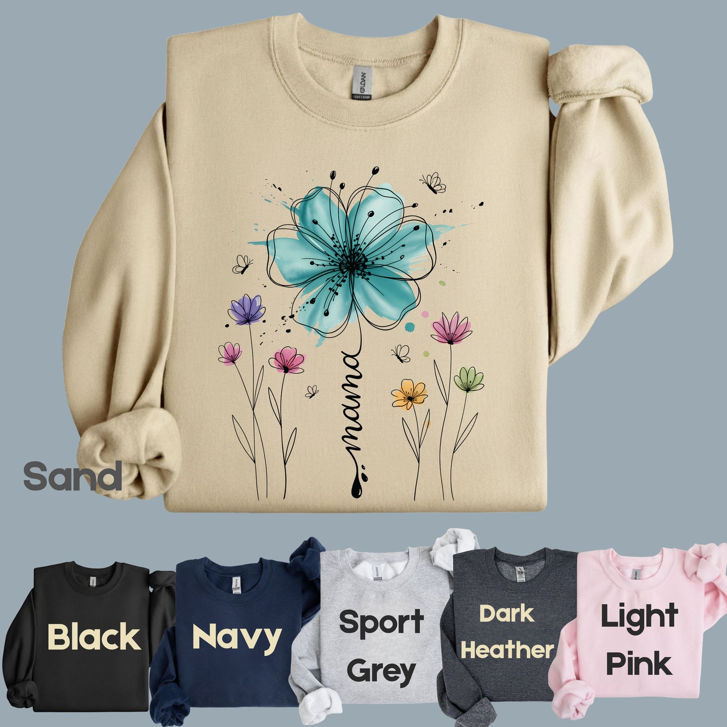 Mama Comfort Colors T Shirt
