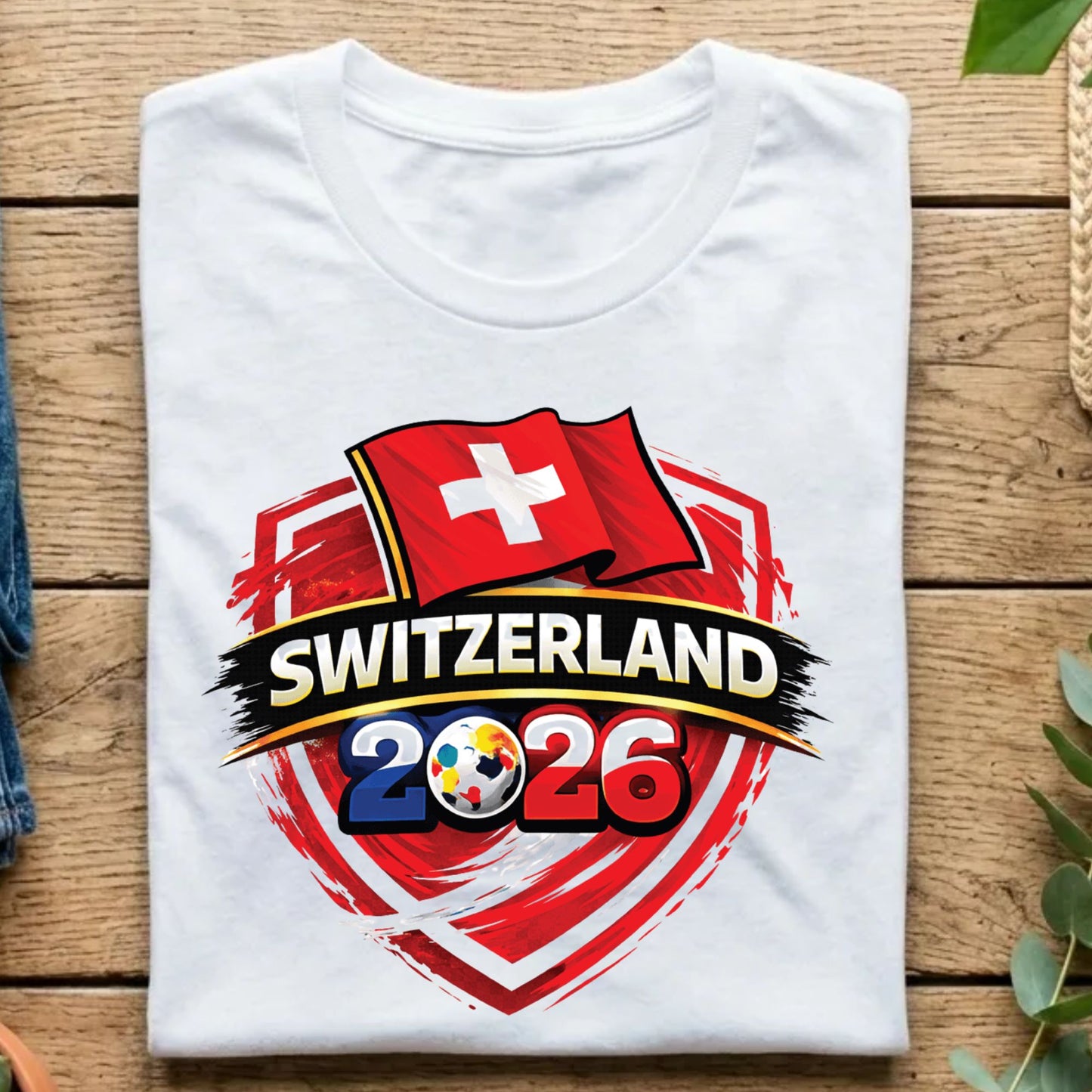 Switzerland 2026 World Cup T Shirt Soccer Supporter Tees