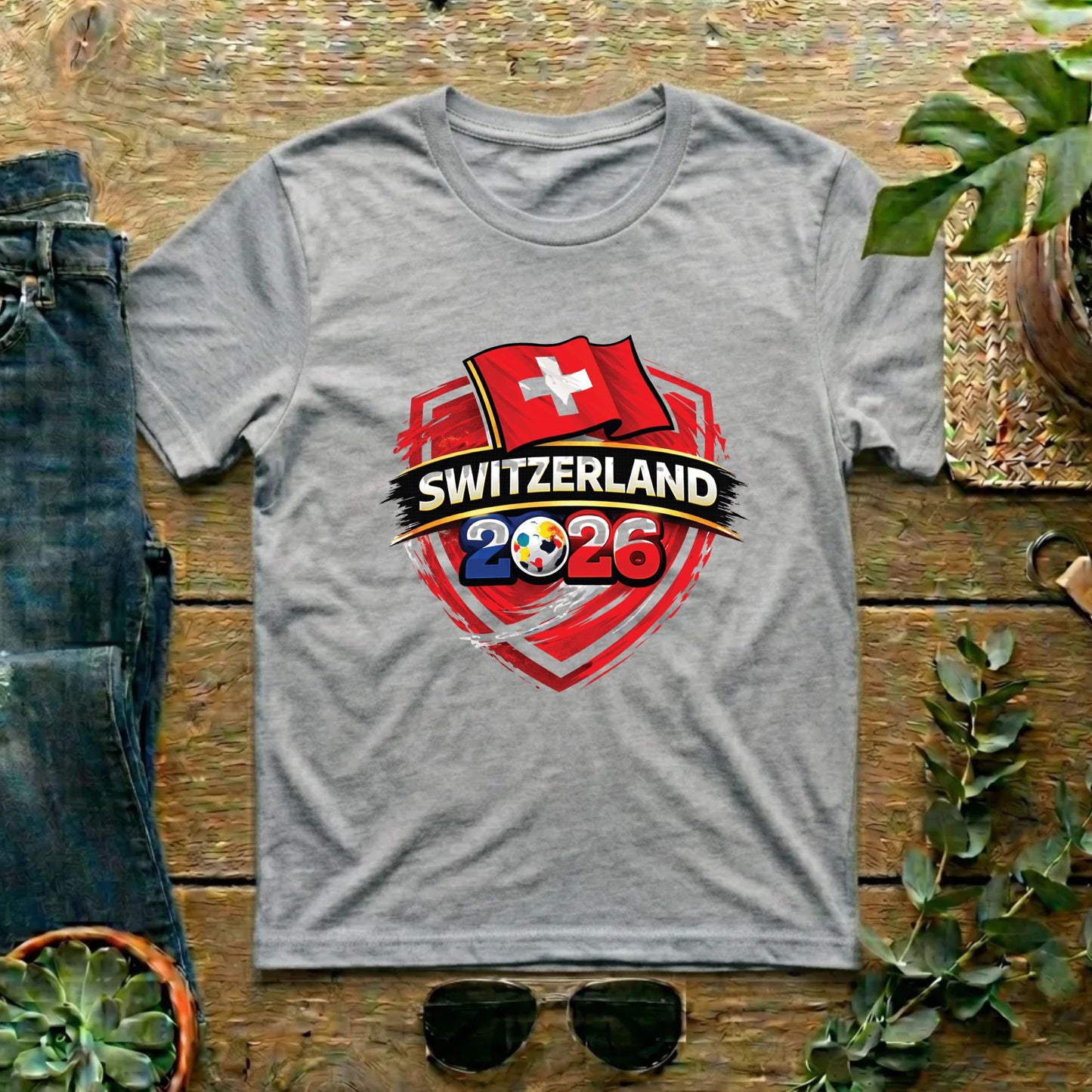 Switzerland 2026 World Cup T Shirt Soccer Supporter Tees