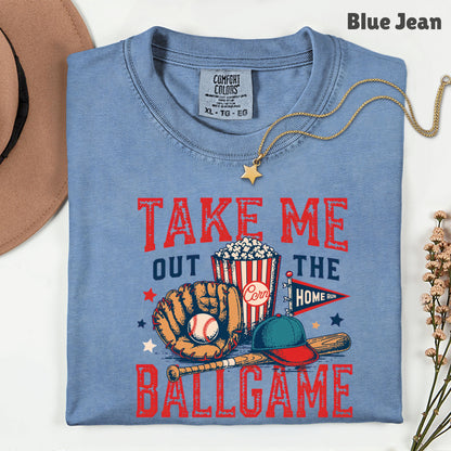Take Me Out To The Ballgame Comfort Colors T Shirt