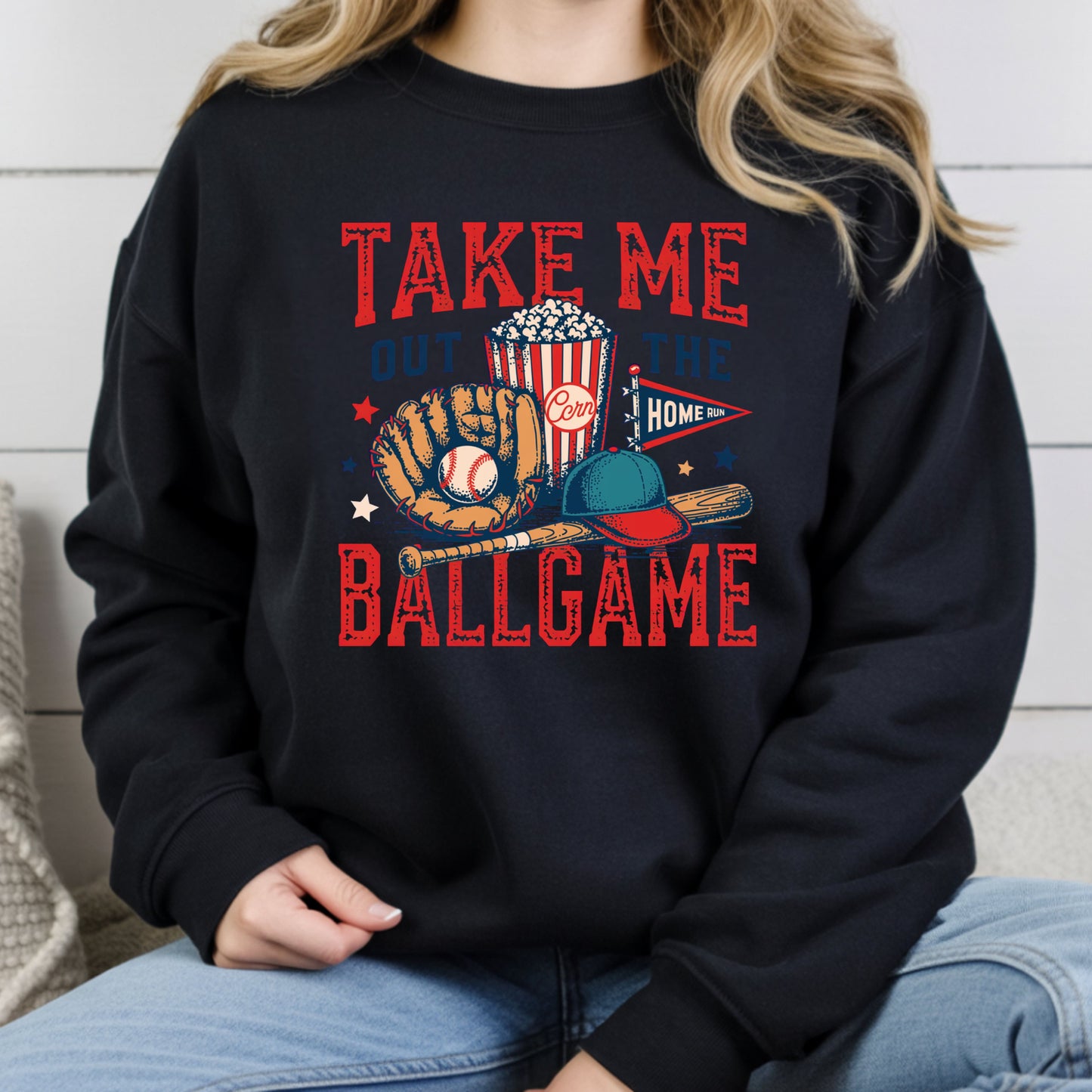 Take Me Out To The Ballgame Comfort Colors T Shirt