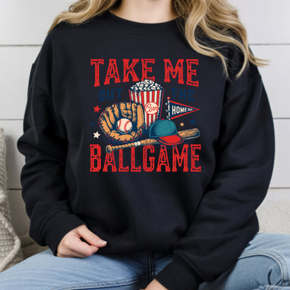 Take Me Out To The Ballgame Comfort Colors T Shirt