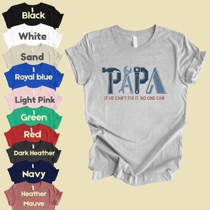 Papa Comfort Colors T Shirt