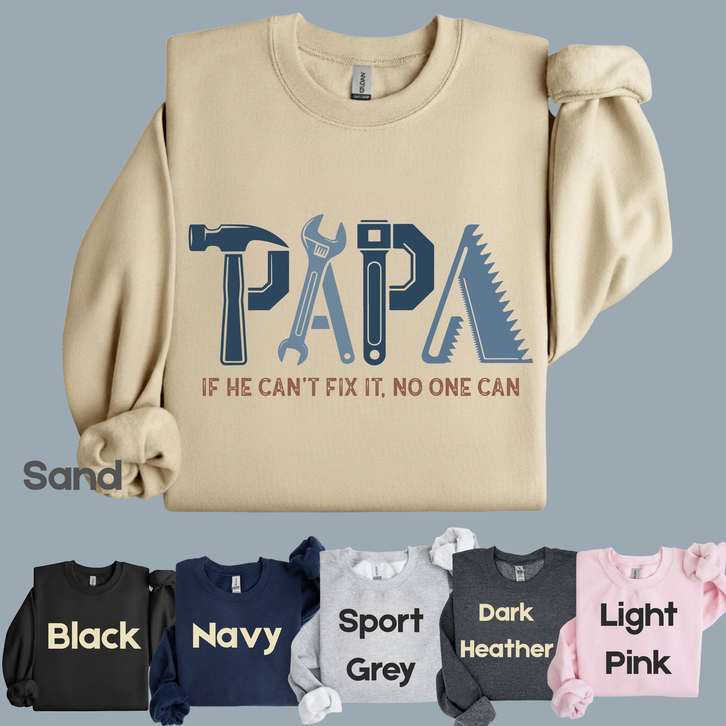 Papa Comfort Colors T Shirt