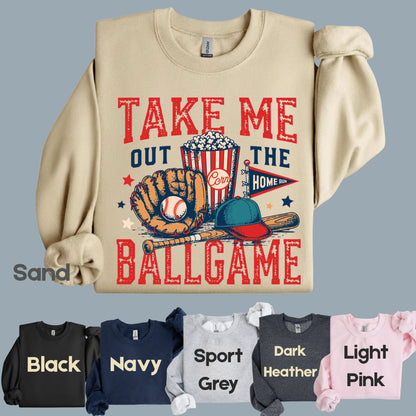 Take Me Out To The Ballgame Comfort Colors T Shirt