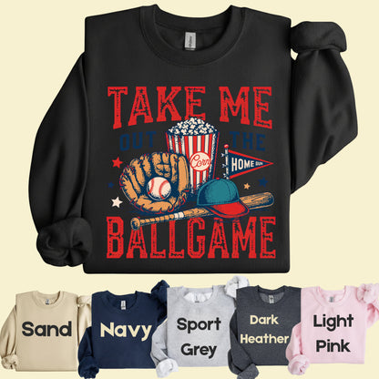Take Me Out To The Ballgame Comfort Colors T Shirt