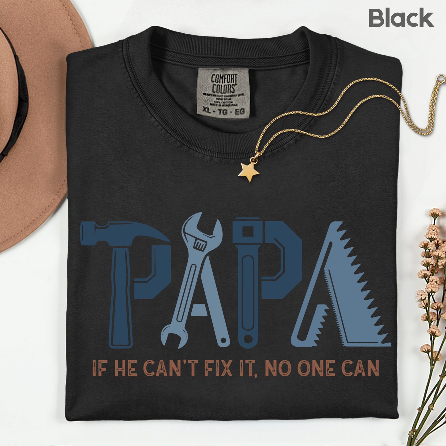 Papa Comfort Colors T Shirt