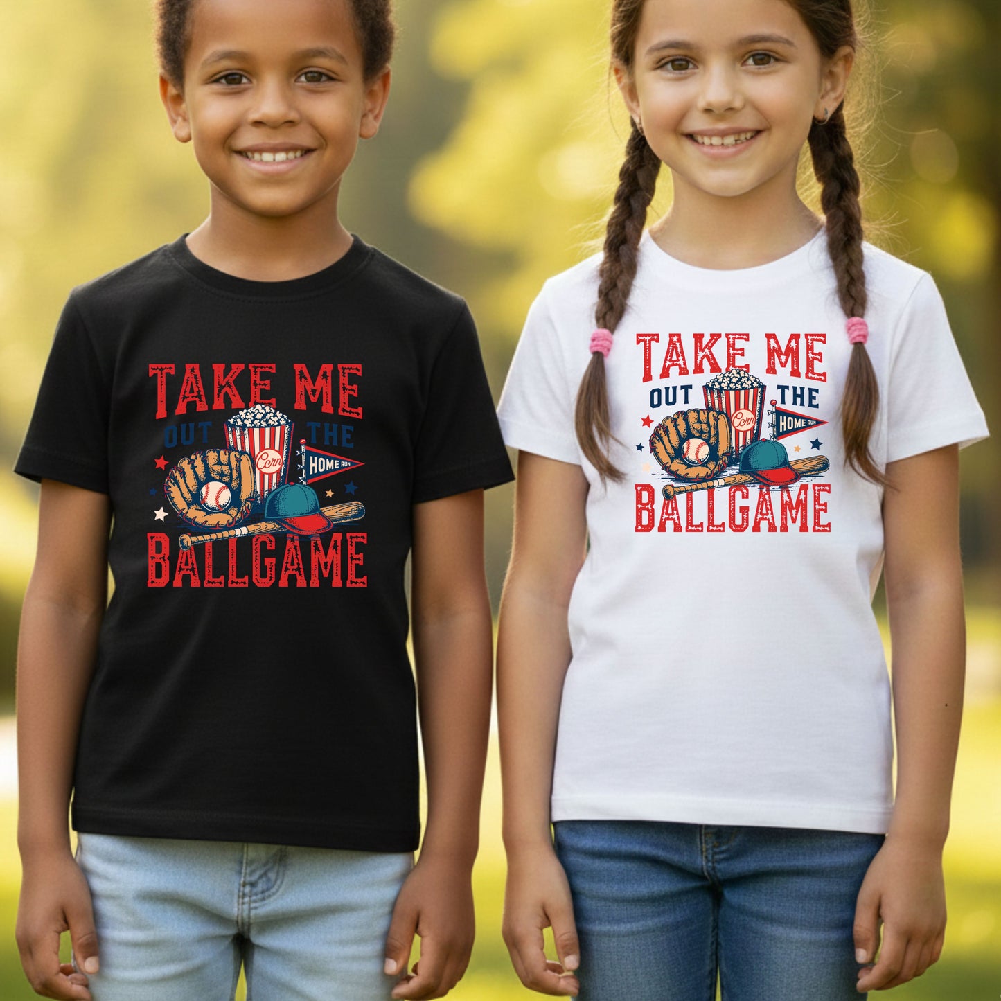 Take Me Out To The Ballgame Comfort Colors T Shirt