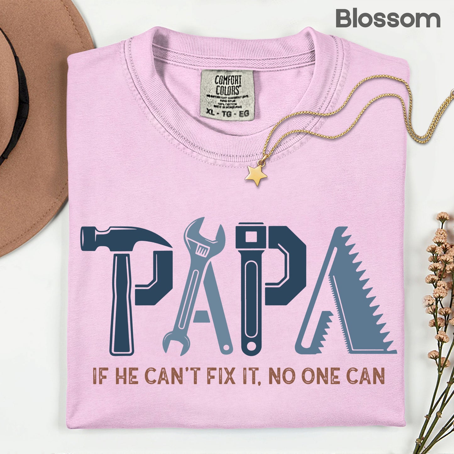 Papa Comfort Colors T Shirt