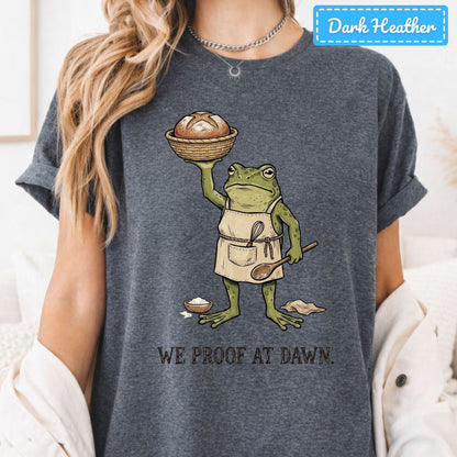 Thanksgiving Frog Baker T-Shirt, Sourdough Bread Sweatshirt, Baking Tee