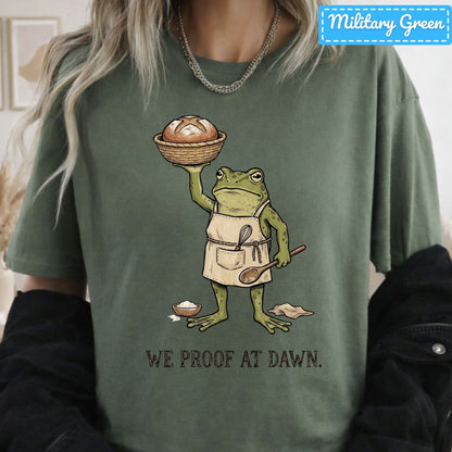 Thanksgiving Frog Baker T-Shirt, Sourdough Bread Sweatshirt, Baking Tee