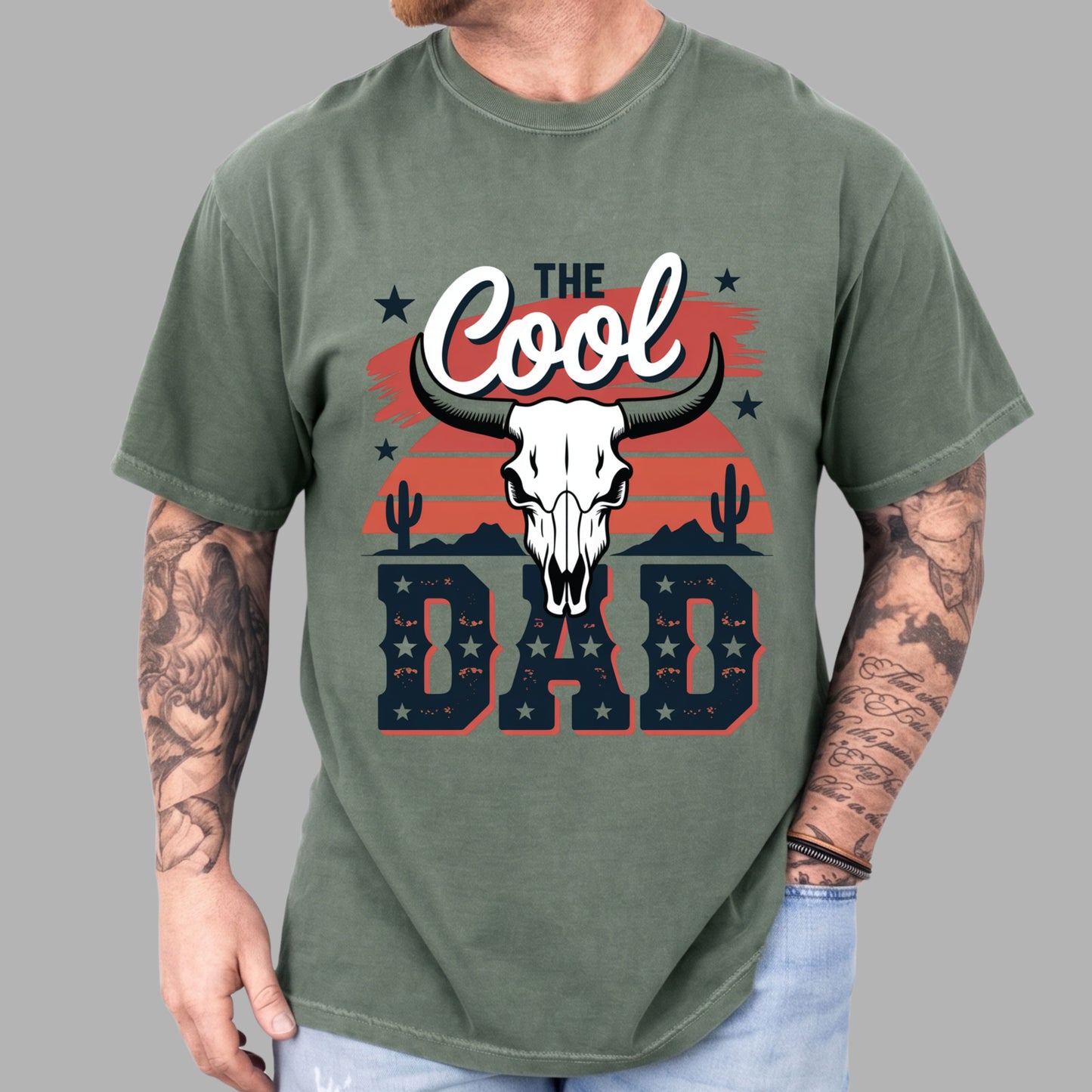 The Cool Dad Comfort Colors T Shirt