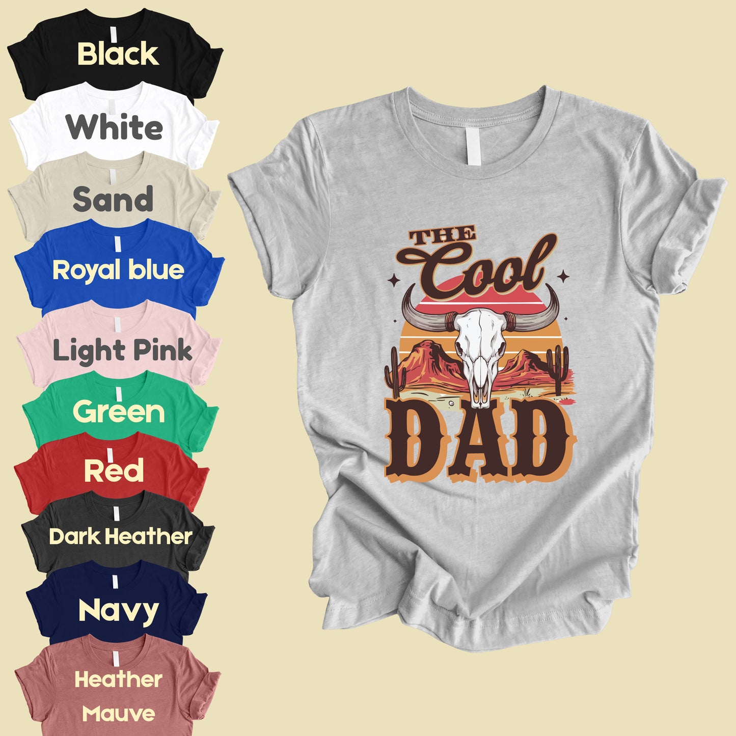 The Cool Dad Comfort Colors T Shirt