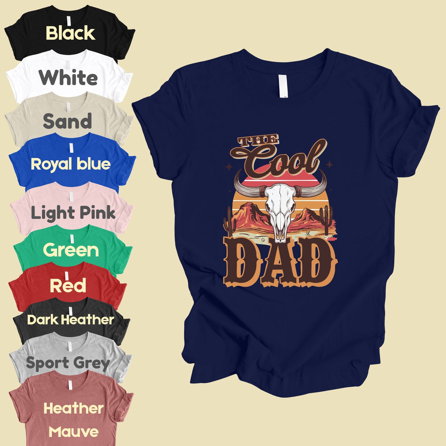 The Cool Dad Comfort Colors T Shirt